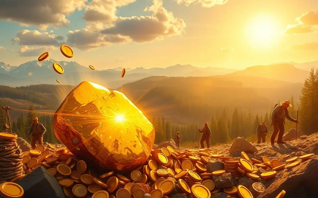 เกมสล็อต Gold Rush ค้นพบขุมทรัพย์แห่งโชคลาภ